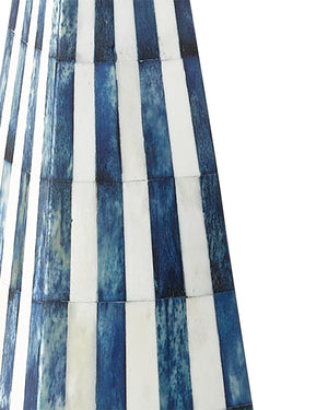Ossian Blue Obelisk Set of 3