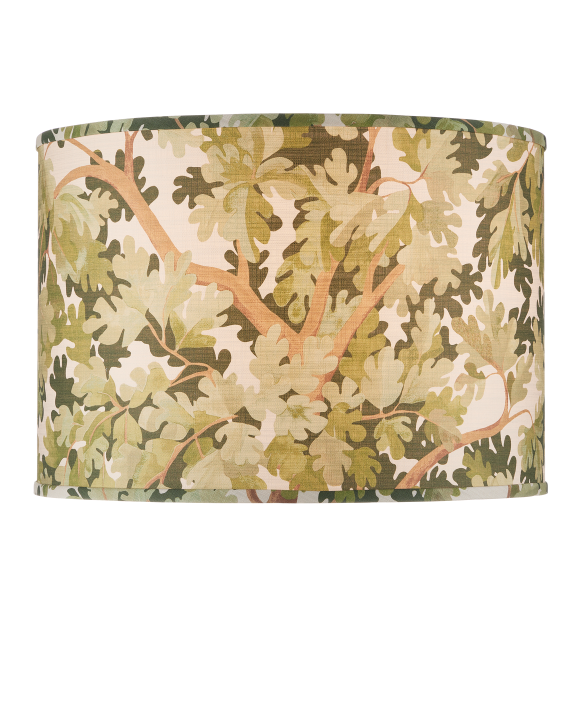 Woodland Green Drum Lamp Shade