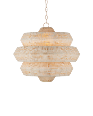 Antibes Small White Chandelier