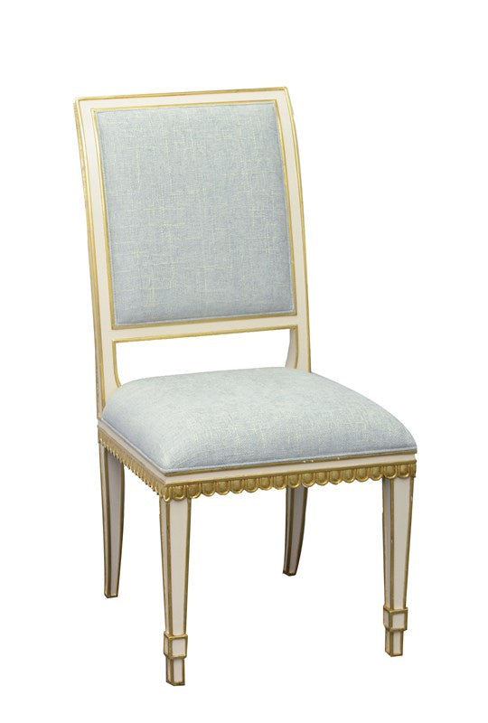 Ines Ivory Chair, Mixology Moonstone