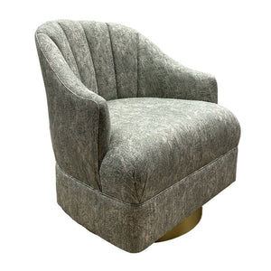 Inga Swivel Chair, Cindaria Celadon