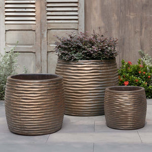 Montauk Planter, Tall - Set of 3