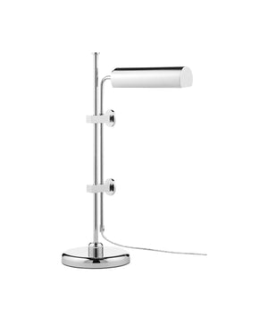 Satire Nickel Table Lamp