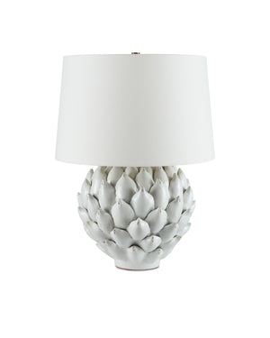 Cynara White Table Lamp