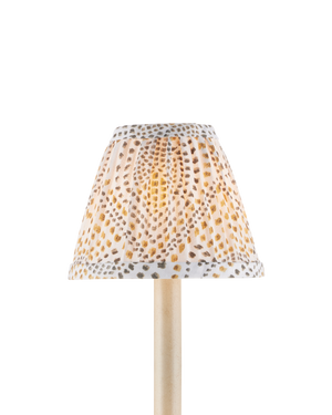 Lenore Gold Tapered Chandelier Shade