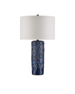 Fairmont Dark Blue Table Lamp