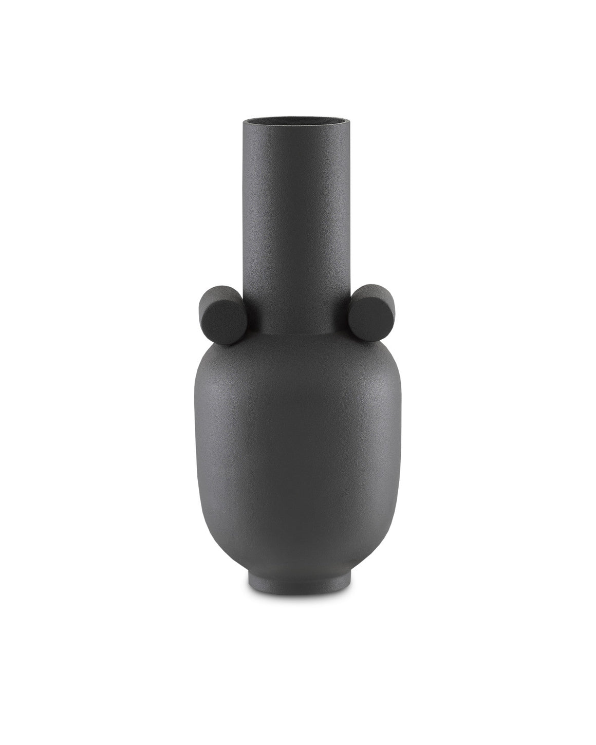 Happy 40 Long Black Vase