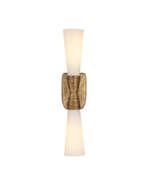 Burrows Brass Bath Wall Sconce