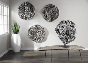 Cast Root Erupting Wall Sculpture