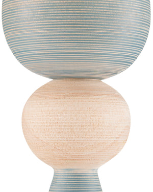 Ringling Large Blue Gray Vase