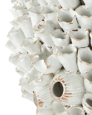Manitapi Medium White Vase