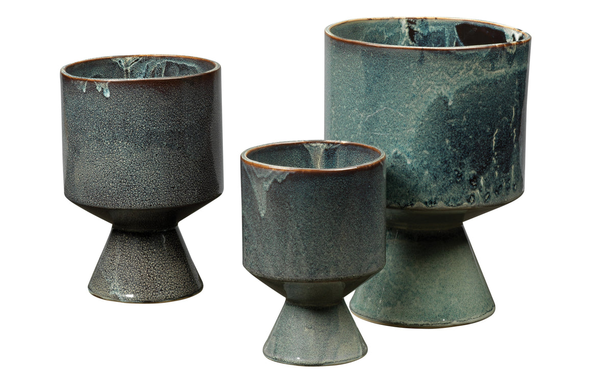 Berkeley Ceramic Decorative Pots (set of 3)