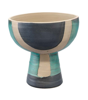 Blanche Ceramic Decorative Wide Vessel