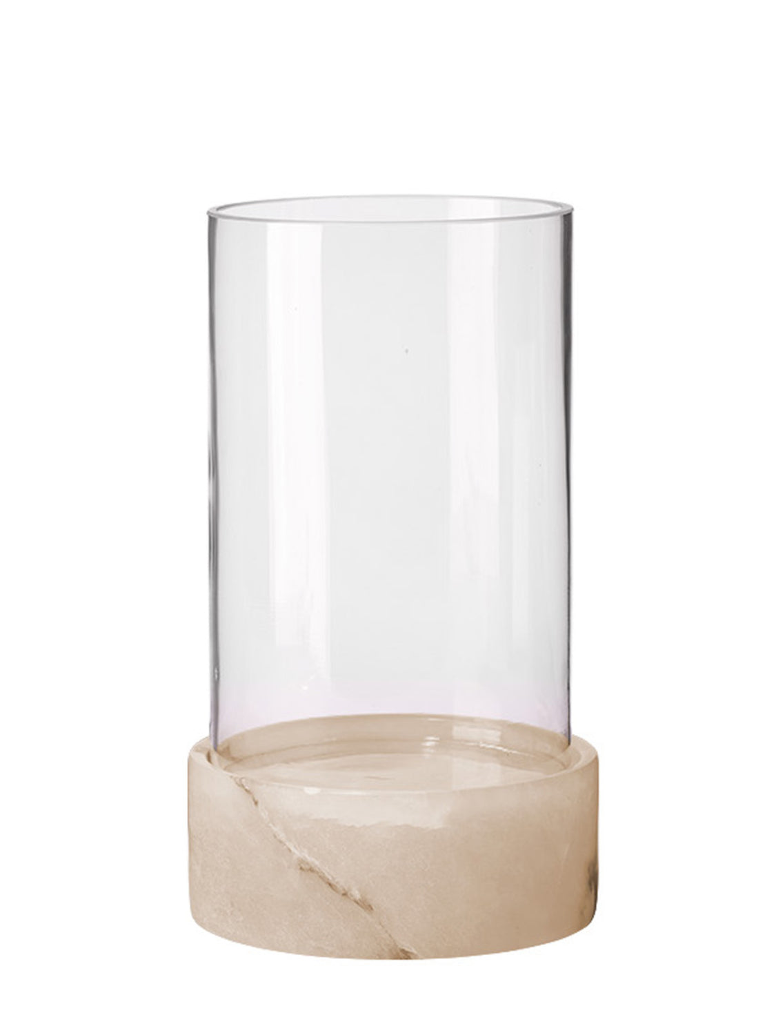 Charlotte Stacked Alabaster Hurricane, Short