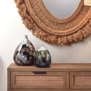 Collage Ceramic Decorative Vase, Medium