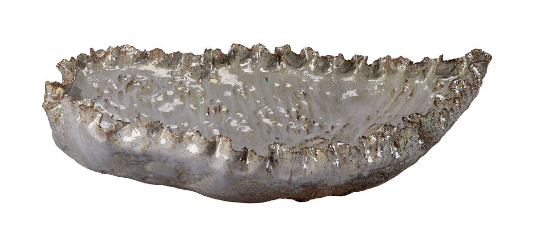 Crustacean Ceramic Decorative Bowl, Large