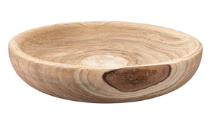 Laurel Wooden Decorative Bowl, Large