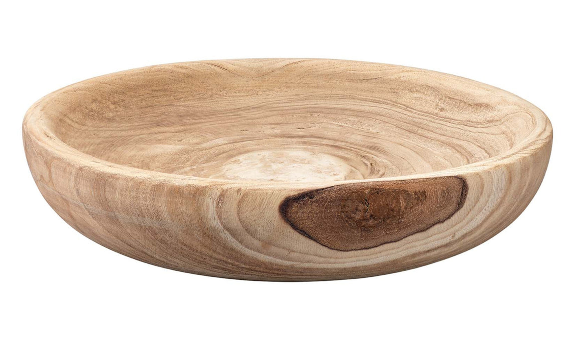 Laurel Wooden Decorative Bowl, Large