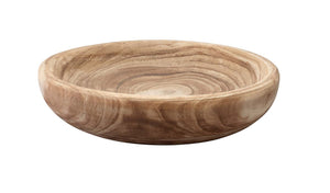 Laurel Wooden Decorative Bowl, Small