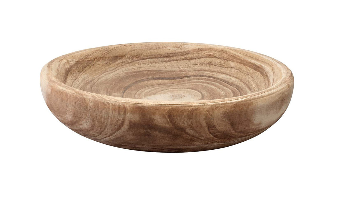 Laurel Wooden Decorative Bowl, Small