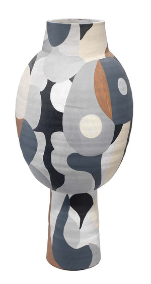 Pablo Ceramic Decorative Vase, Tall