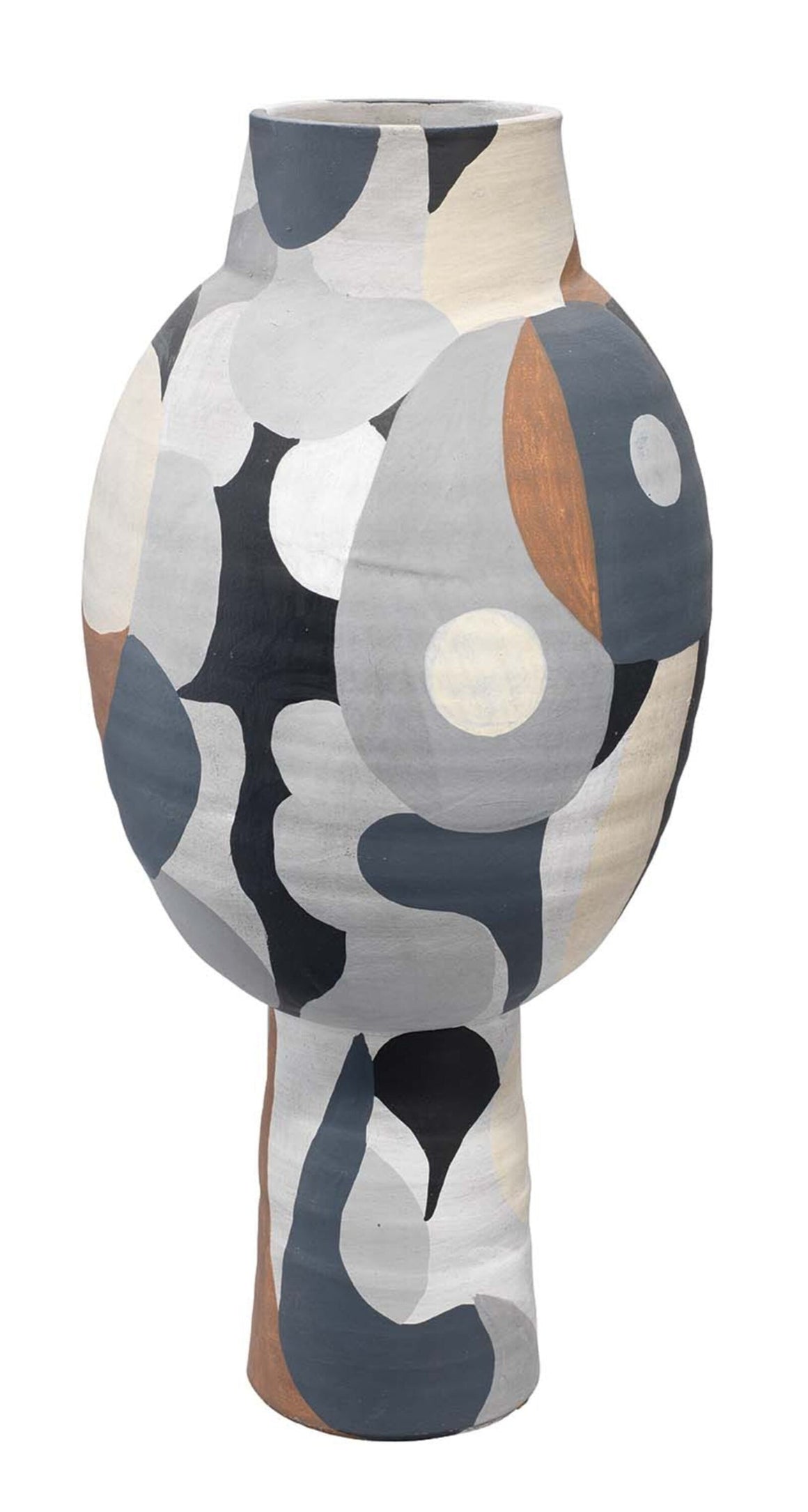 Pablo Ceramic Decorative Vase, Tall