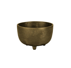 Relic Metal Small Footed Decorative Bowl
