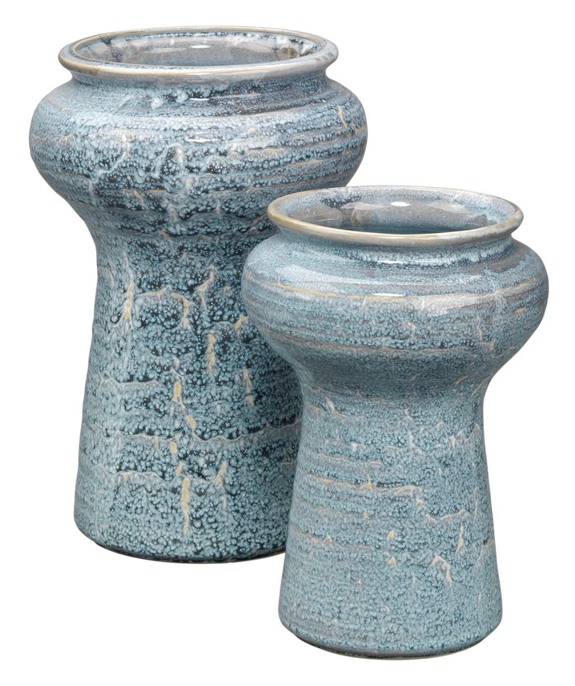 Snorkel Ceramic Decorative Set of 2 Vases