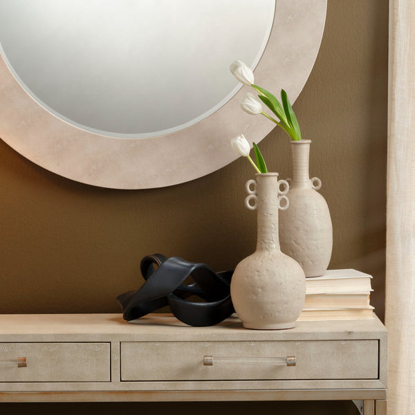 Tangled Resin Decorative Table Object, Black - Scenario Home