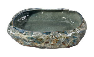 Unearthed Round Ceramic Decorative Bowl