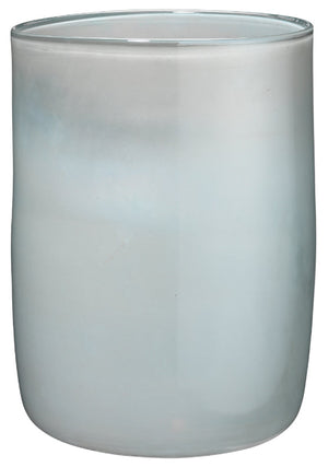 Vapor Hand Blown Decorative Glass Vase, Blue
