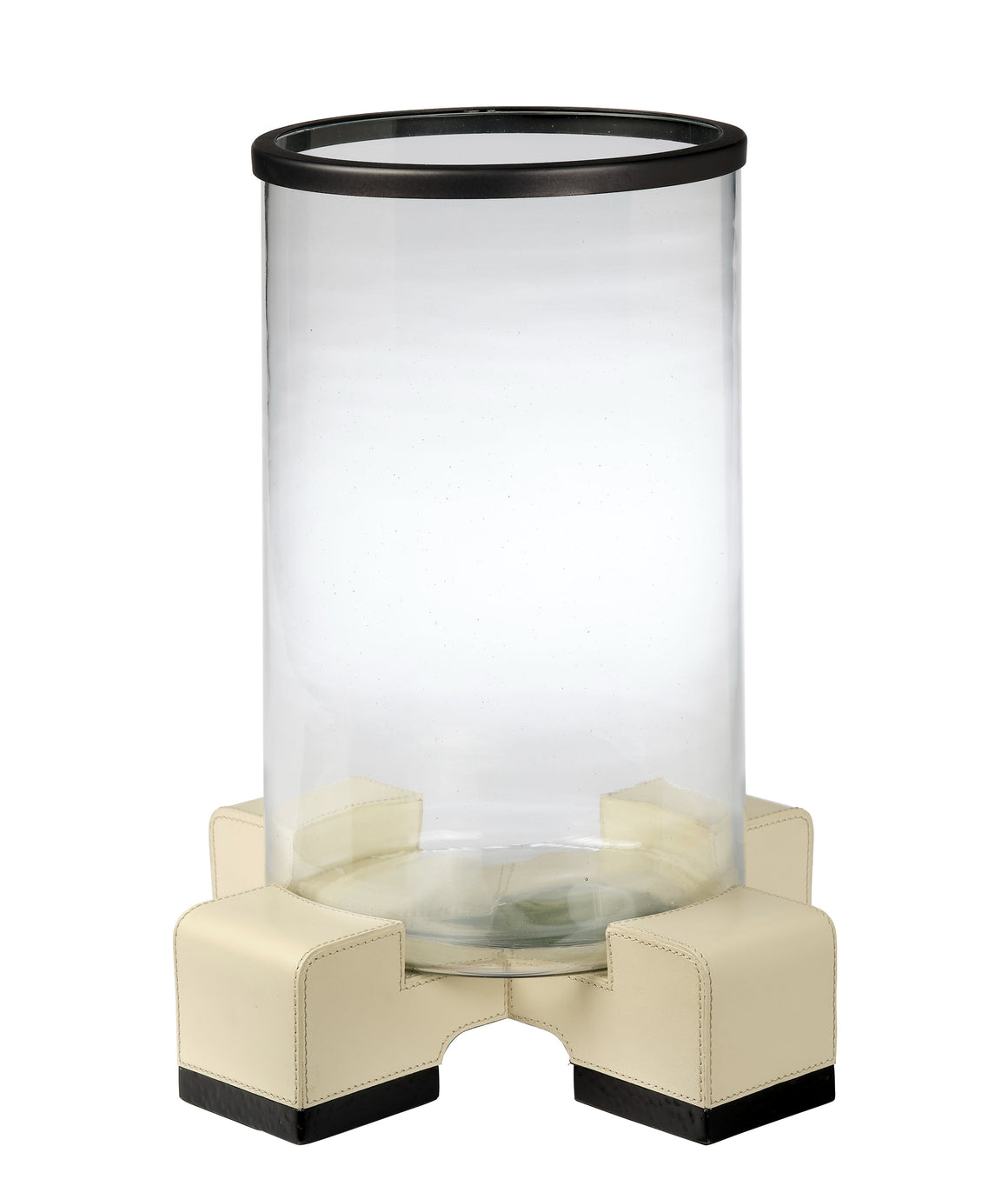Vector Leather and Glass Hurricane, Ivory