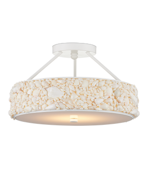 Turbinella Semi-Flush Mount