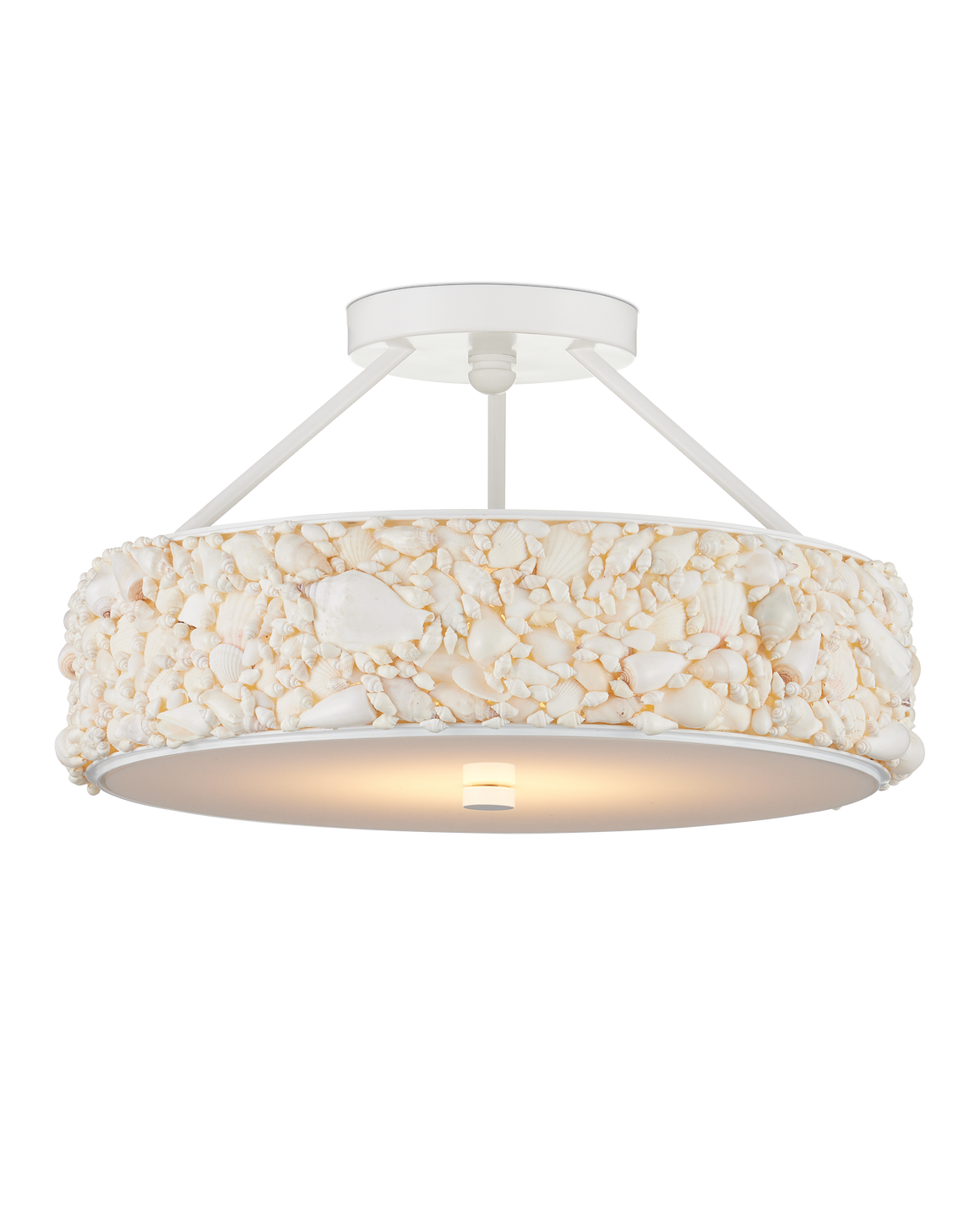 Turbinella Semi-Flush Mount