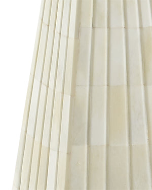 Ossian White Obelisk Set of 3