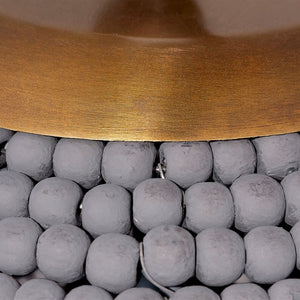 Creekside I-Light Beaded Pendant, Slate Blue