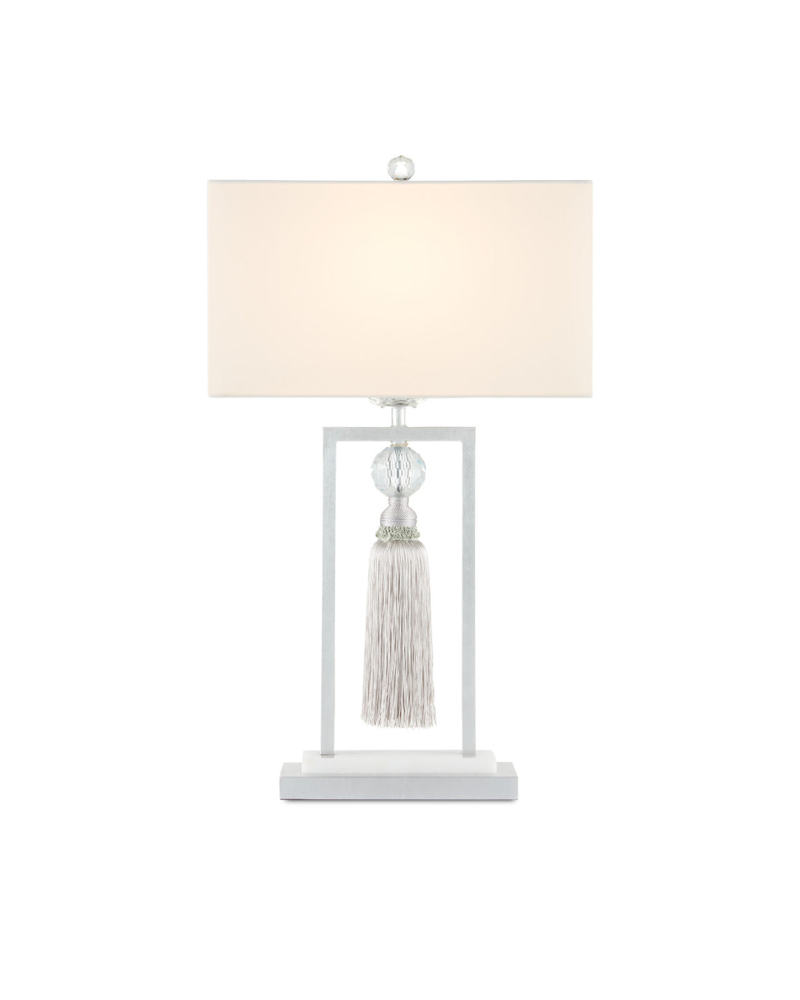 Vitale Silver Table Lamp