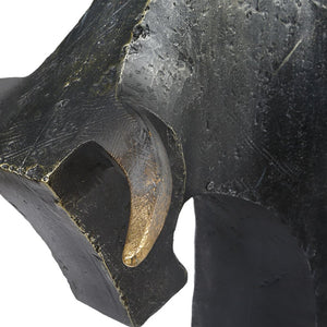 Uttermost Regal Bull Bronze Sculptures Set/2