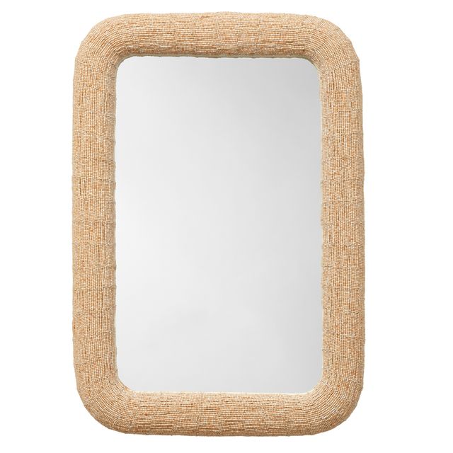 Confetti Extra Large Wall Mirror, Cream