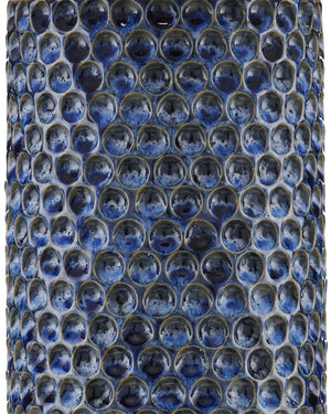 Polka Dot Blue Table Lamp