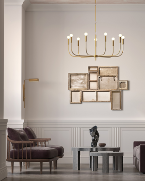Lepanto Brass Chandelier