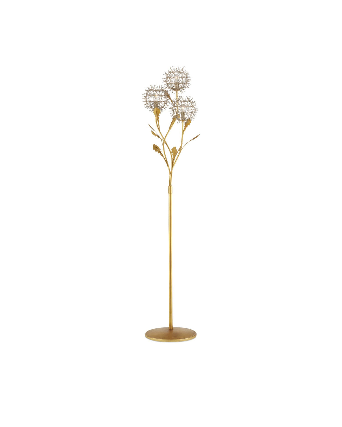 Dandelion Silver & Gold Floor Lamp