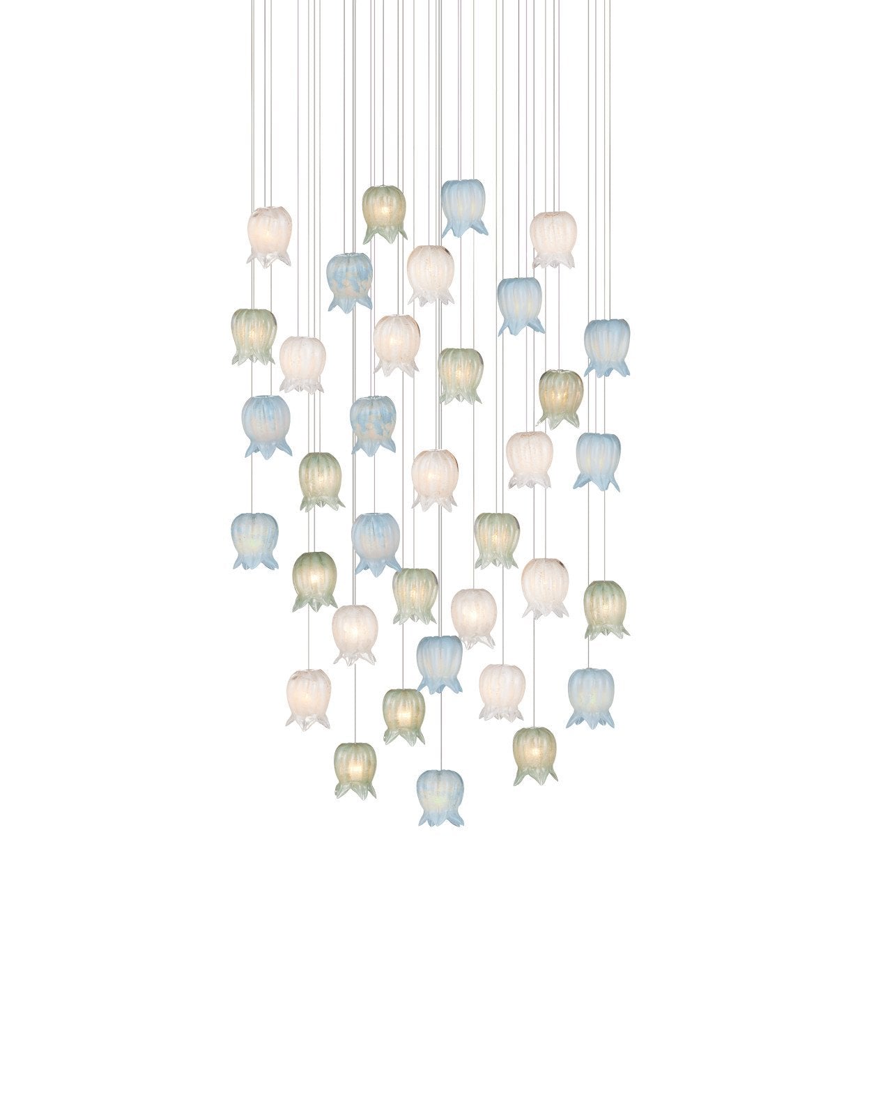 Polpo Misto 36-Light Round Multi-Drop Pendant