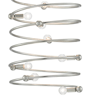 Soar Silver Chandelier