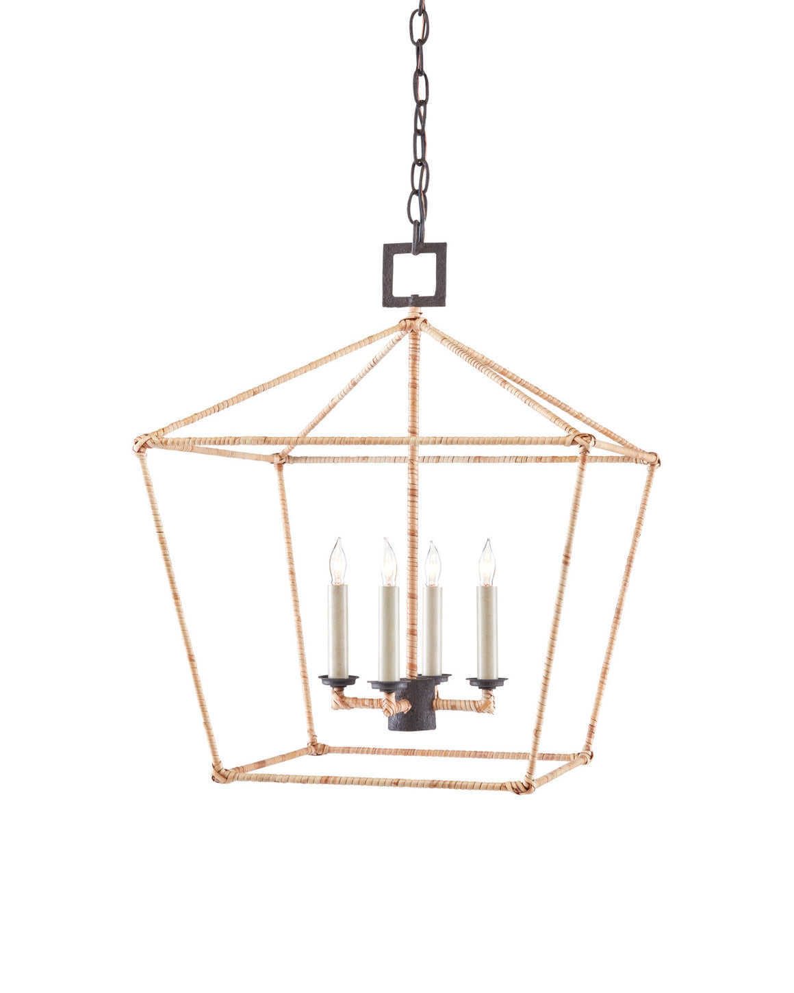 Denison Medium Natural Lantern