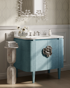 Briallen 30" Blue Vanity with Oval Undermount Sink