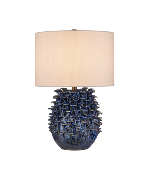Maitake Dark Blue Table Lamp