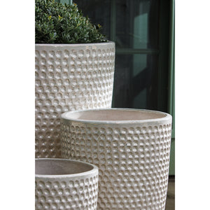 Pearl Tall Terra Cotta Coin Pot Planters – Set of 4