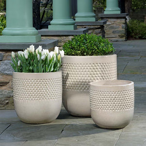 Banded Coin Pot  - Set of 3