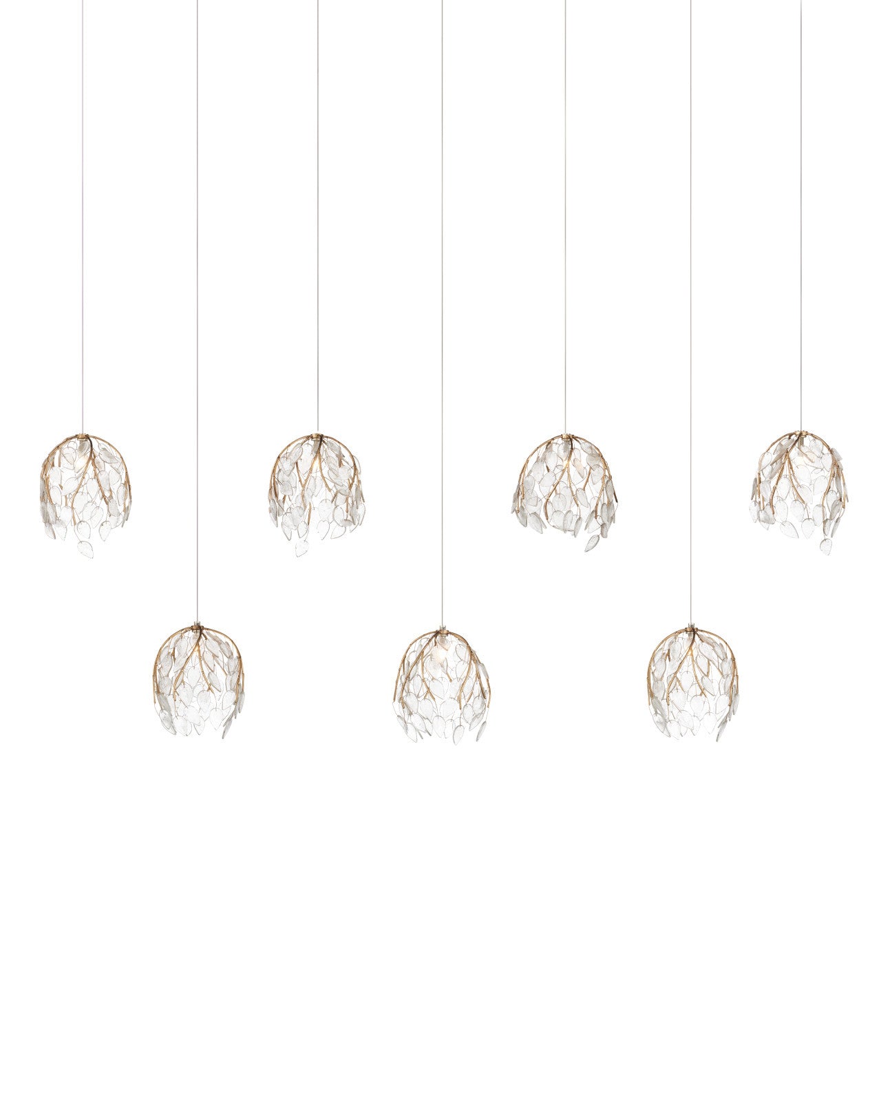 Banyan 7-Light Linear Multi-Drop Pendant